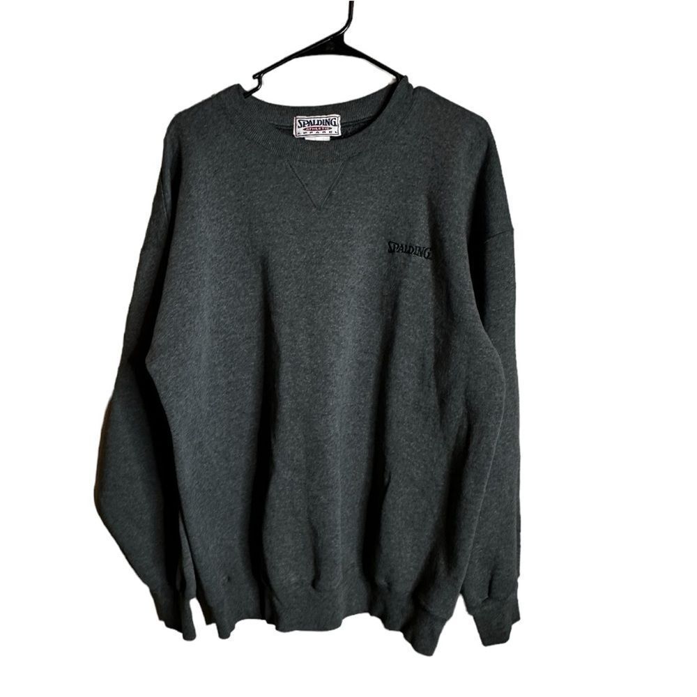 Vintage Spalding crewneck sweatshirt grey size XL